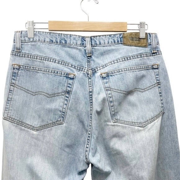 Vintage Todd Oldham Y2K Relaxed Fit Light Wash Straight Leg Jeans Womens Size 31 - Picture 5 of 13